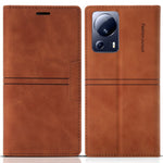 For Xiaomi 13 Lite / Civi 2 5G Phone Stand Case PU Leather Folio Flip Wallet Phone Cover