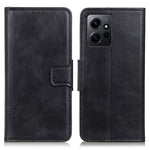 For Xiaomi Redmi Note 12 4G Crazy Horse Texture Phone Leather Case Anti-drop Stand Wallet Cover