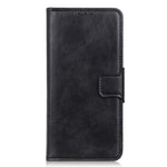 For Xiaomi Redmi Note 12 4G Crazy Horse Texture Phone Leather Case Anti-drop Stand Wallet Cover