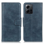 For Xiaomi Redmi Note 12 4G Crazy Horse Texture Phone Leather Case Anti-drop Stand Wallet Cover