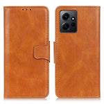 For Xiaomi Redmi Note 12 4G Crazy Horse Texture Phone Leather Case Anti-drop Stand Wallet Cover