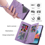 For Xiaomi Poco X5 Pro 5G / Redmi Note 12 Pro Speed 5G / Note 12 Pro 5G Phone Case Zipper Pocket PU Leather Cover
