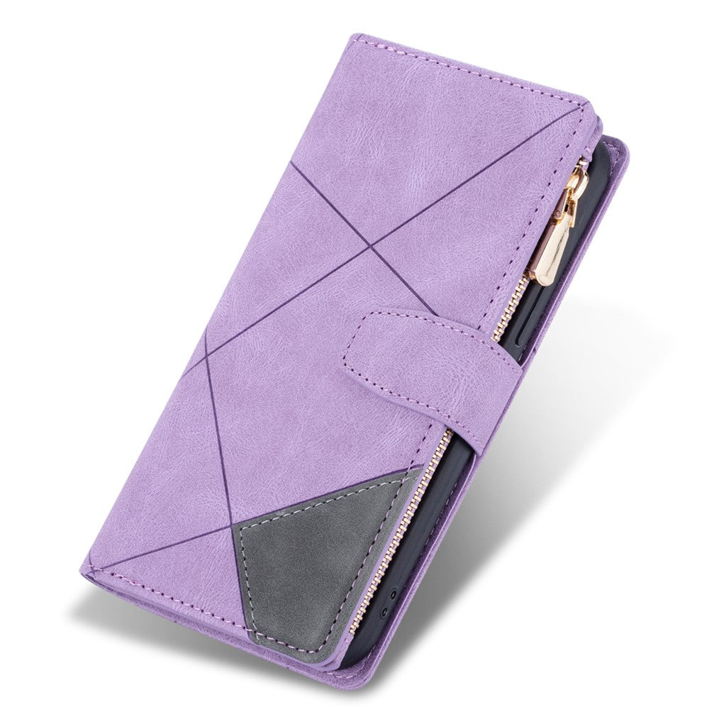 For Xiaomi Poco X5 Pro 5G / Redmi Note 12 Pro Speed 5G / Note 12 Pro 5G Phone Case Zipper Pocket PU Leather Cover