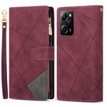 For Xiaomi Poco X5 Pro 5G / Redmi Note 12 Pro Speed 5G / Note 12 Pro 5G Phone Case Zipper Pocket PU Leather Cover