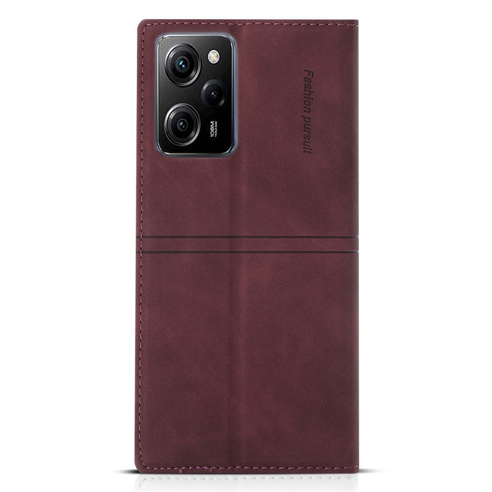 For Xiaomi Poco X5 Pro 5G / Redmi Note 12 Pro Speed 5G / Note 12 Pro 5G Wallet Phone Case Protective PU Leather Flip Cover