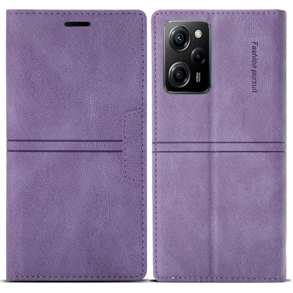 For Xiaomi Poco X5 Pro 5G / Redmi Note 12 Pro Speed 5G / Note 12 Pro 5G Wallet Phone Case Protective PU Leather Flip Cover