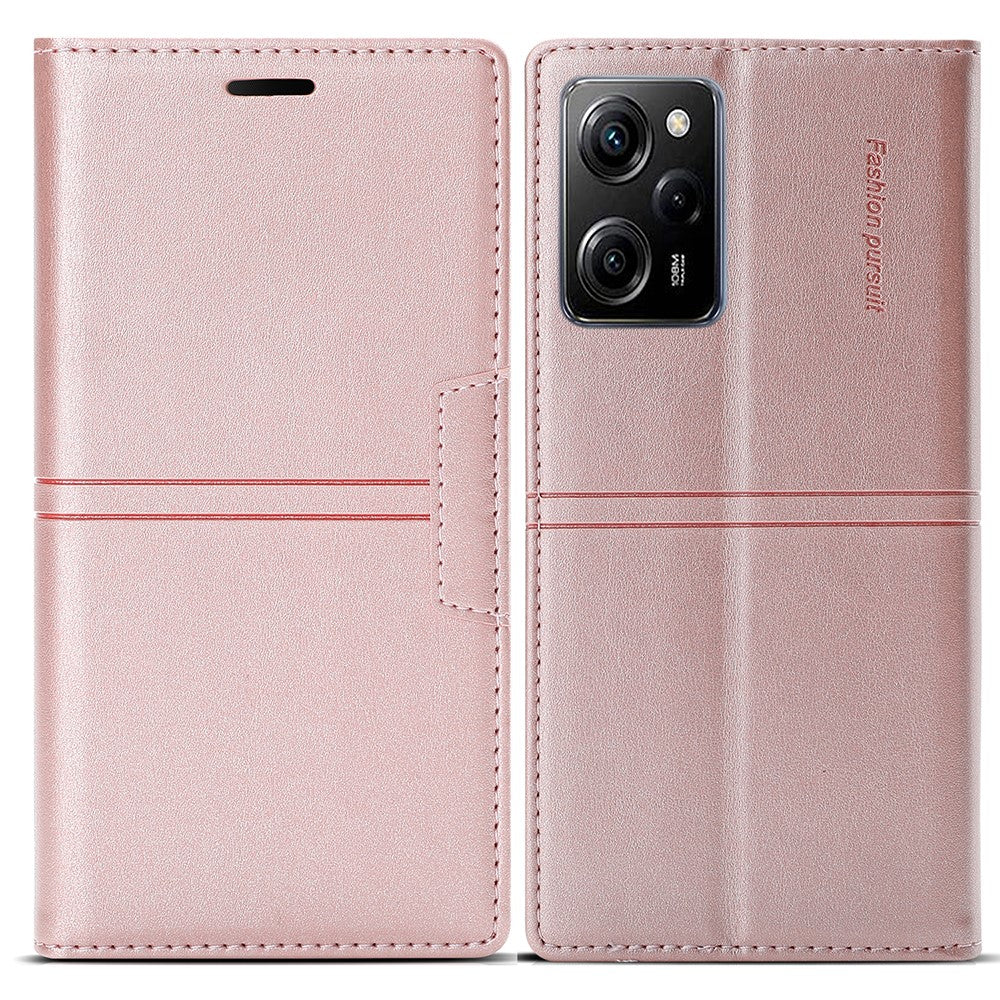 For Xiaomi Poco X5 Pro 5G / Redmi Note 12 Pro Speed 5G / Note 12 Pro 5G Wallet Phone Case Protective PU Leather Flip Cover