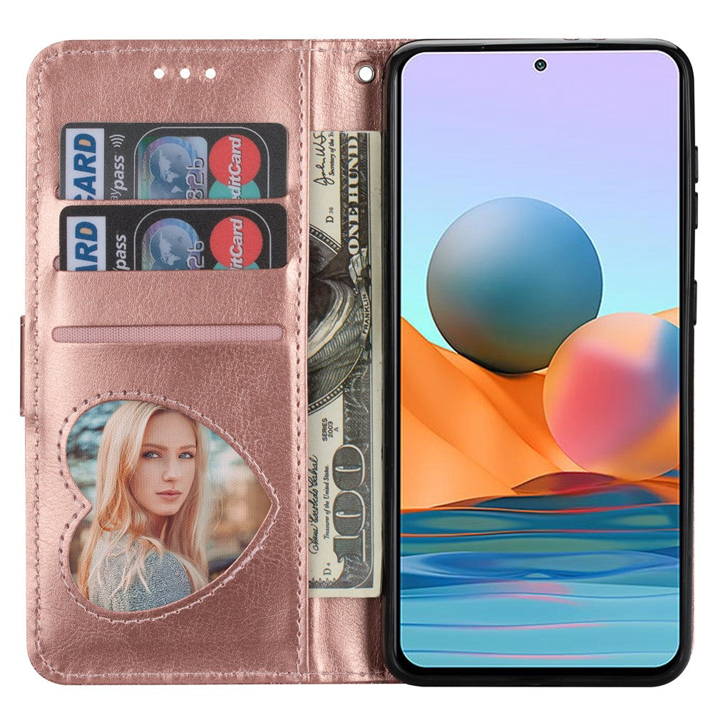 For Xiaomi Poco X5 Pro 5G / Redmi Note 12 Pro Speed 5G / Note 12 Pro 5G Glittery Phone Case PU Leather Zippered Wallet Cover