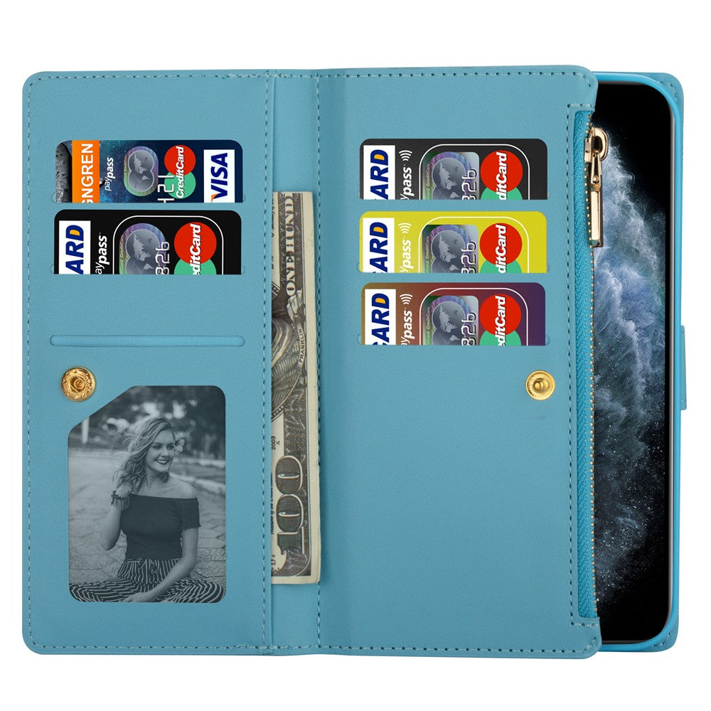 For Xiaomi Poco X5 Pro 5G / Redmi Note 12 Pro Speed 5G / Note 12 Pro 5G Phone Case Zipper Wallet PU Leather Cover