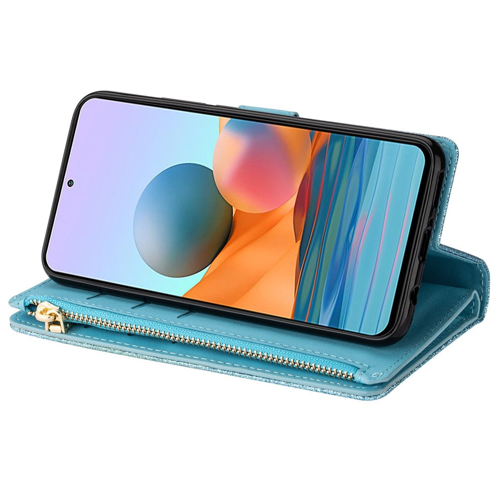 For Xiaomi Poco X5 Pro 5G / Redmi Note 12 Pro Speed 5G / Note 12 Pro 5G Phone Case Zipper Wallet PU Leather Cover