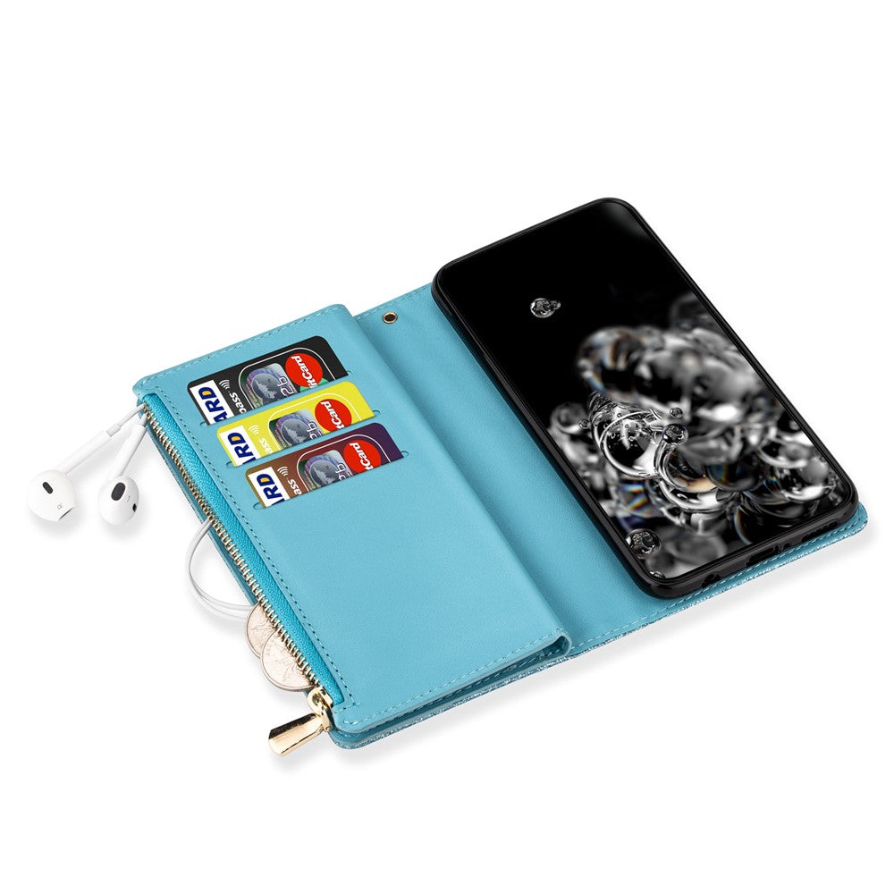 For Xiaomi Poco X5 Pro 5G / Redmi Note 12 Pro Speed 5G / Note 12 Pro 5G Phone Case Zipper Wallet PU Leather Cover
