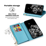 For Xiaomi Poco X5 Pro 5G / Redmi Note 12 Pro Speed 5G / Note 12 Pro 5G Phone Case Zipper Wallet PU Leather Cover