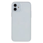 For iPhone 12 mini 5.4 inch Phone Case Hard PC Anti-scratch HD Clear Phone Back Cover