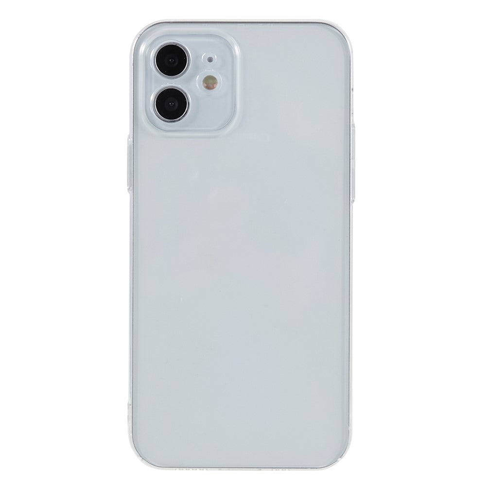 For iPhone 12 mini 5.4 inch Phone Case Hard PC Anti-scratch HD Clear Phone Back Cover