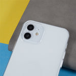 For iPhone 12 mini 5.4 inch Phone Case Hard PC Anti-scratch HD Clear Phone Back Cover