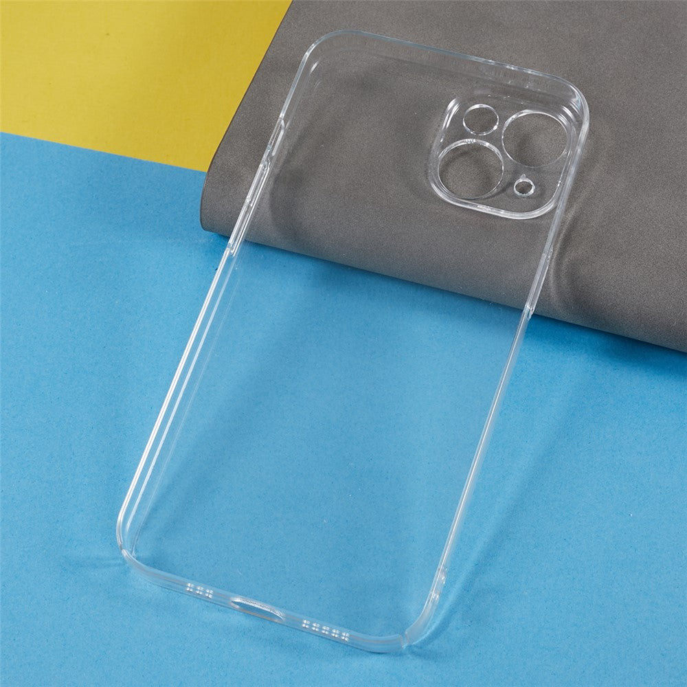 For iPhone 13 mini 5.4 inch Transparent PC Protective Cover Anti-scratch Mobile Case