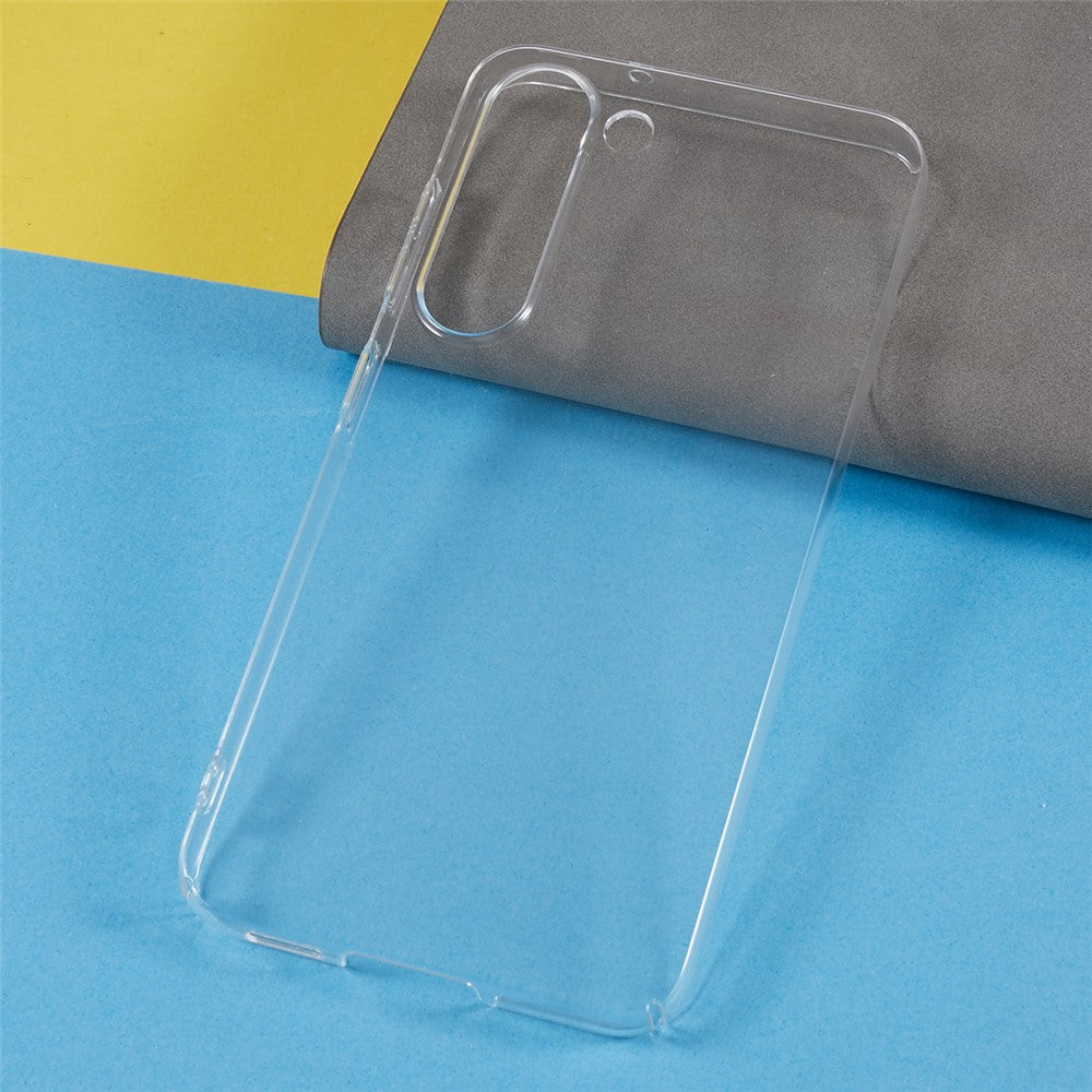 Cell Phone Case for Samsung Galaxy S21 5G / 4G , Hard Plastic Clear Phone Back Cover