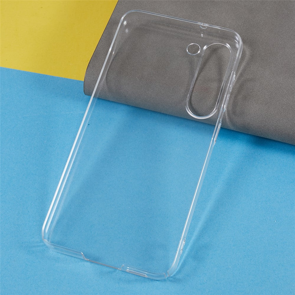Cell Phone Case for Samsung Galaxy S21 5G / 4G , Hard Plastic Clear Phone Back Cover