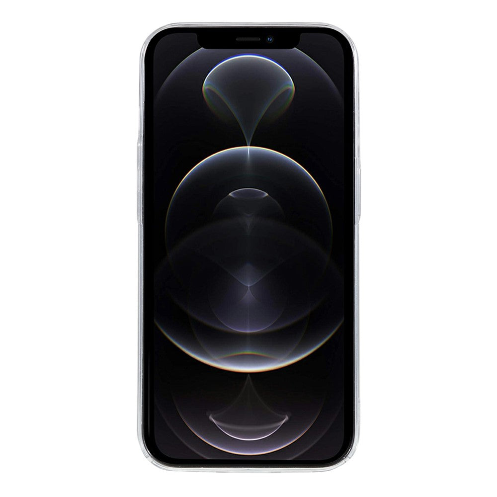 For iPhone 12 Pro Max 6.7 inch Clear PC Mobile Phone Case Anti-drop Smartphone Cover