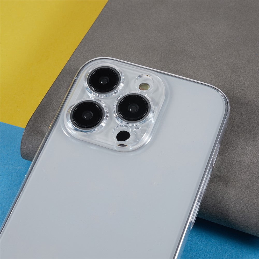For iPhone 12 Pro Max 6.7 inch Clear PC Mobile Phone Case Anti-drop Smartphone Cover