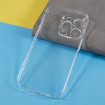 For iPhone 12 Pro 6.1 inch Shockproof Smartphone Back Cover Clear PC Mobile Phone Case