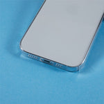 For iPhone 12 Pro 6.1 inch Shockproof Smartphone Back Cover Clear PC Mobile Phone Case