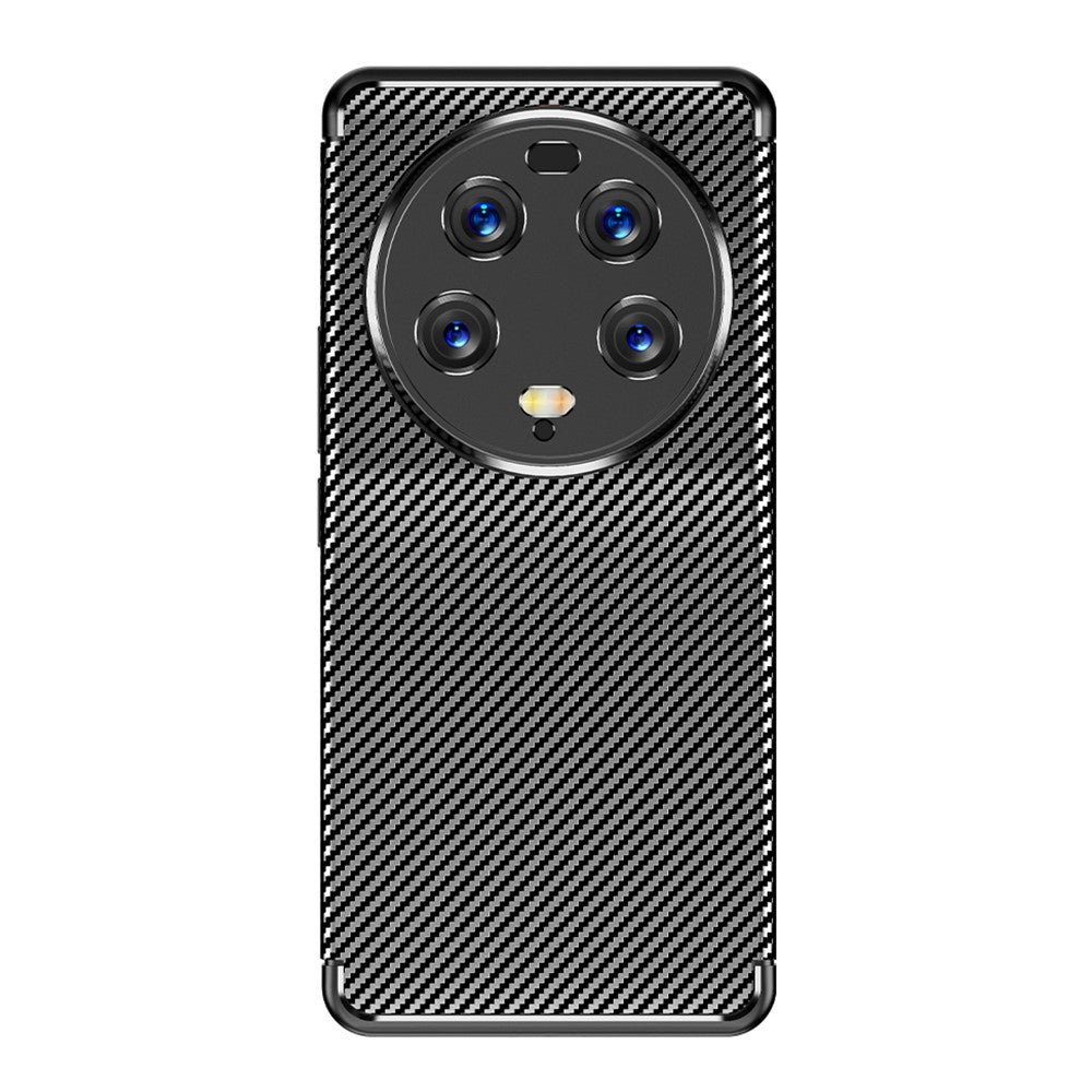 For Xiaomi 13 Ultra Anti-scratch Carbon Fiber Texture Phone Case Soft TPU Protective Phone Cover