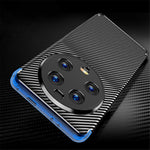 For Xiaomi 13 Ultra Anti-scratch Carbon Fiber Texture Phone Case Soft TPU Protective Phone Cover