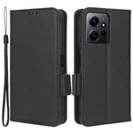 For Xiaomi Redmi Note 12 4G PU Leather Protective Cover Litchi Texture Flip Book Stand Wallet Phone Case
