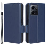 For Xiaomi Redmi Note 12 4G PU Leather Protective Cover Litchi Texture Flip Book Stand Wallet Phone Case