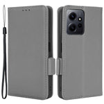 Xiaomi Redmi Note 12 4G PU-läderskyddsfodral Litchi-textur Flip Book Stand plånboksfodral
