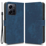 Xiaomi Redmi Note 12 4G PU-läderplånboksfodral med RFID-blockerande stativ och rem