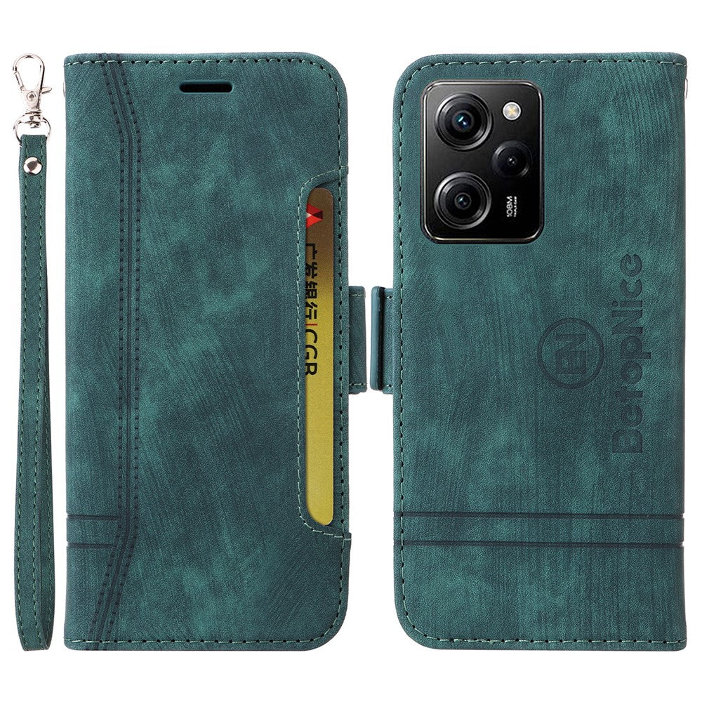 BETOPNICE 001 For Xiaomi Redmi Note 12 Pro Speed 5G / Poco X5 Pro 5G / Note 12 Pro 5G Phone Wallet Stand Case Cover