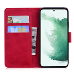 For Samsung Galaxy A24 4G (162.1 x 77.6 x 8.3mm) Wallet Case Tiger Imprinted Flip Folio PU Leather Phone Cover with Stand