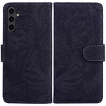 For Samsung Galaxy A24 4G (162.1 x 77.6 x 8.3mm) Wallet Case Tiger Imprinted Flip Folio PU Leather Phone Cover with Stand