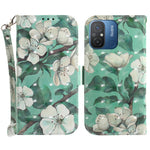 Wallet Phone Case for Xiaomi Redmi 11A 4G / 12C 4G , PU Leather Pattern Printing Stand Cover with Strap