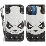 Wallet Phone Case for Xiaomi Redmi 11A 4G / 12C 4G , PU Leather Pattern Printing Stand Cover with Strap