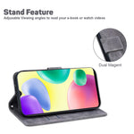 For Xiaomi Redmi 11A 4G / 12C 4G Full Protection Wallet Phone Case Stand Imprinted Leather Cell Phone Cover