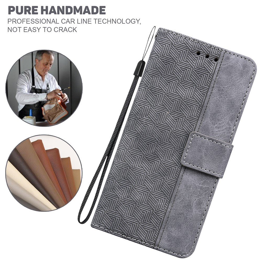 For Xiaomi Redmi 11A 4G / 12C 4G Full Protection Wallet Phone Case Stand Imprinted Leather Cell Phone Cover