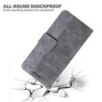For Xiaomi Redmi 11A 4G / 12C 4G Full Protection Wallet Phone Case Stand Imprinted Leather Cell Phone Cover