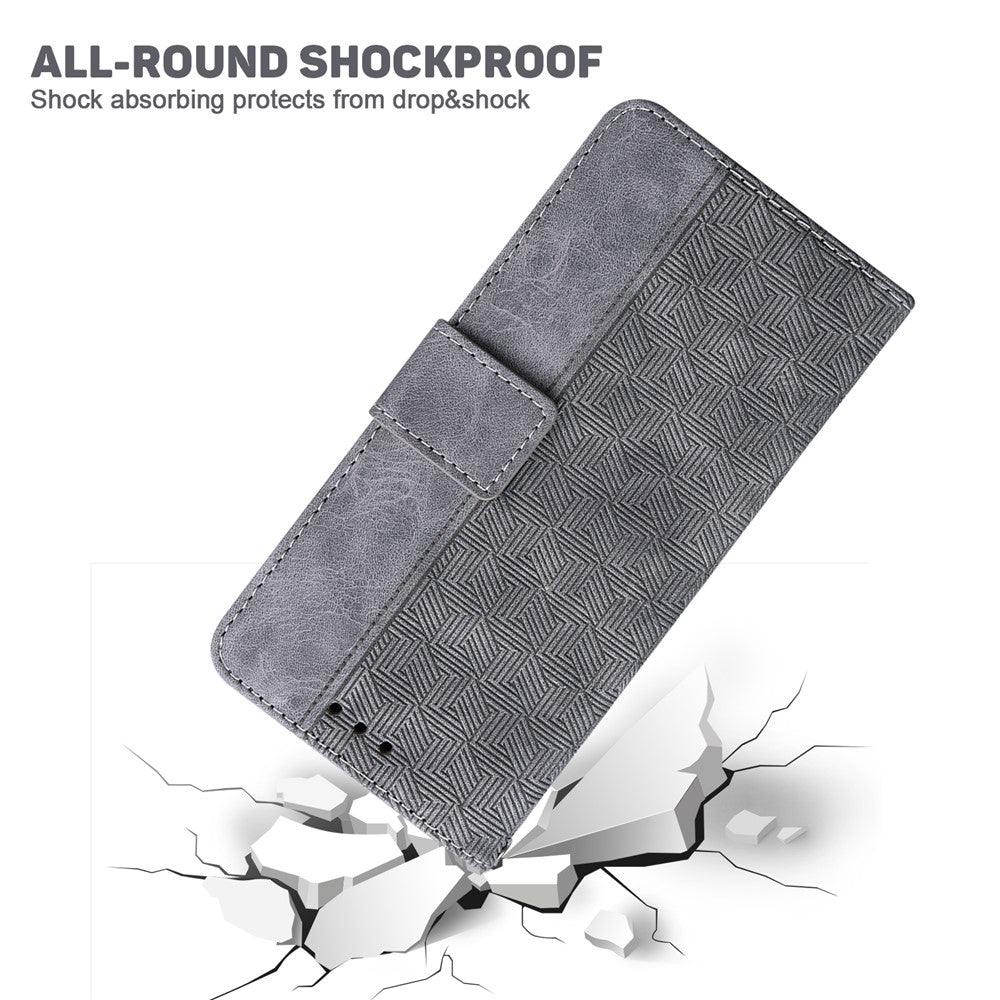 For Xiaomi Redmi 11A 4G / 12C 4G Full Protection Wallet Phone Case Stand Imprinted Leather Cell Phone Cover