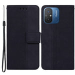 For Xiaomi Redmi 11A 4G / 12C 4G Full Protection Wallet Phone Case Stand Imprinted Leather Cell Phone Cover