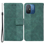 For Xiaomi Redmi 11A 4G / 12C 4G Full Protection Wallet Phone Case Stand Imprinted Leather Cell Phone Cover