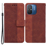 For Xiaomi Redmi 11A 4G / 12C 4G Full Protection Wallet Phone Case Stand Imprinted Leather Cell Phone Cover