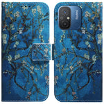 Leather Cover for Xiaomi Redmi 11A 4G / Redmi 12C 4G Phone Case Pattern Printing Anti-Scratch Wallet Shell