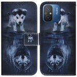 Leather Cover for Xiaomi Redmi 11A 4G / Redmi 12C 4G Phone Case Pattern Printing Anti-Scratch Wallet Shell