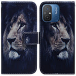 Leather Cover for Xiaomi Redmi 11A 4G / Redmi 12C 4G Phone Case Pattern Printing Anti-Scratch Wallet Shell