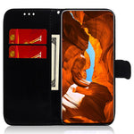 PU Leather Cover for Honor X8a 4G Wallet Phone Case Dazzling Flower Pattern Cell Phone Shell with Stand