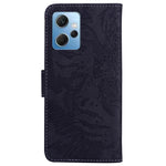 For Xiaomi Redmi Note 12 4G Wallet Case with Stand Tiger Imprinted Flip Folio PU Leather Phone Cover