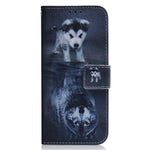 For Xiaomi Redmi Note 12 4G Shockproof Pattern Printing Phone Case Leather Wallet Shell